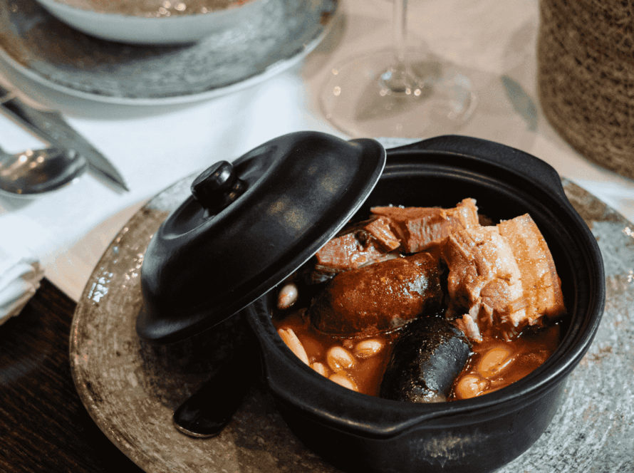 Cocina asturiana de producto en El Feudo restaurante en Gijón